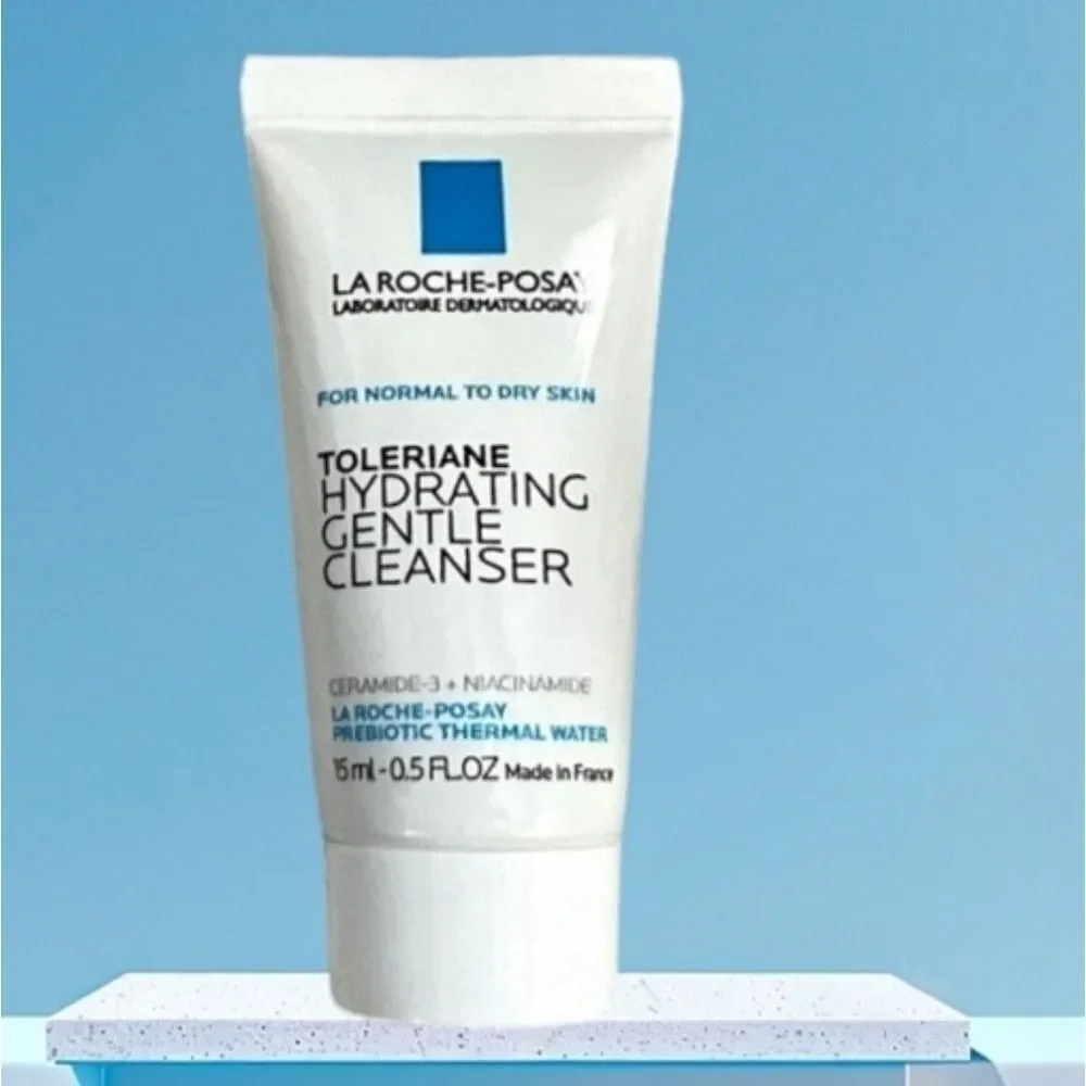 La Roche-Posay Toleriane Hydrating Gentle Cleanser Mini Travel Try It Size Lady